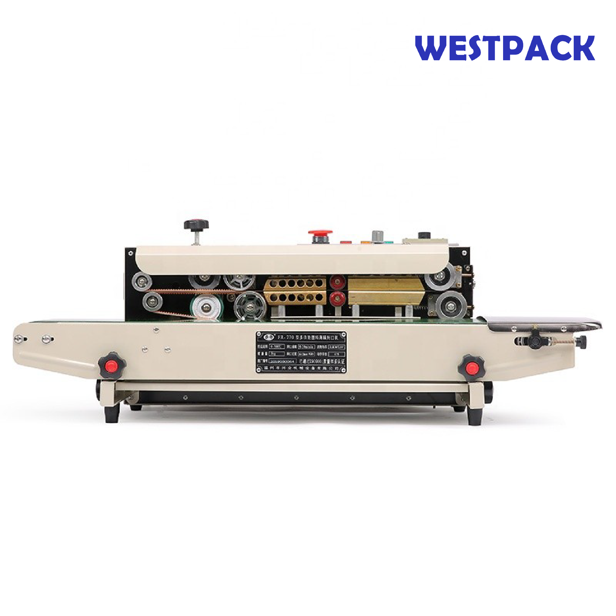 เครื่องซีลสายพานต่อเนื่องแนวนอน Westpack รุ่น FR 770